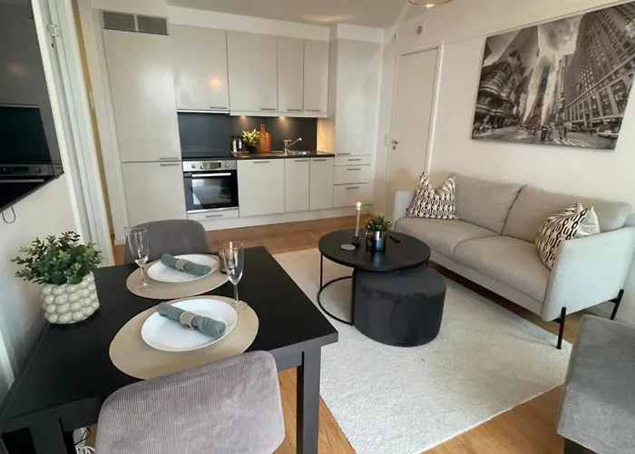 2br At Tjuvhomen With Sea View 아파트 오슬로